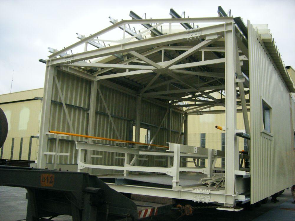 中鋼W1輸送機鋼構與拱橋製裝工程